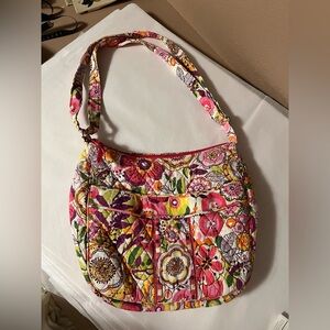 Vera Bradley Floral Quilted Shoulder Bag imperfect